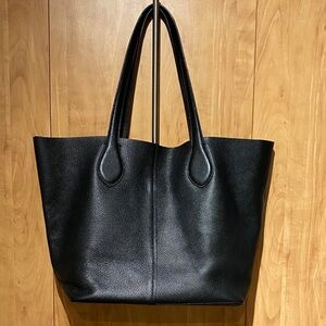 Accessorize Black Leather Tote